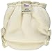 Kissaluvs Cotton Fleece Fitted Diaper, Unbleached, 0 - Newborn 5-15lbs