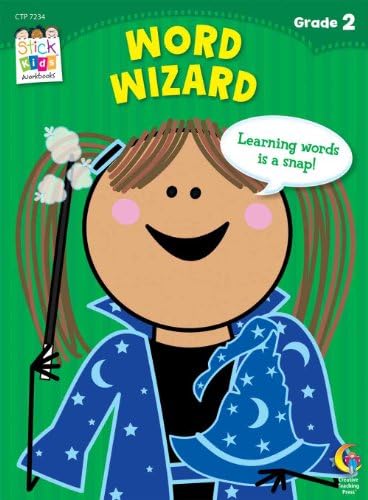 Word Wizard Stick Kids Workbook Grade 2