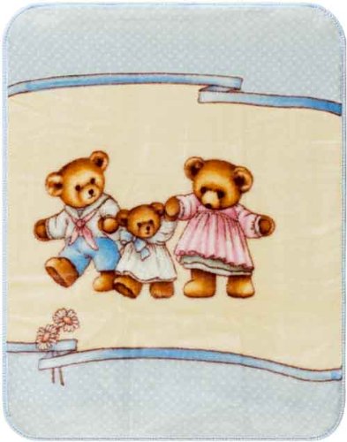bocasa by biederlack 874-077 biederlackborbo 40688 De Luxe Kids B&auml;rchen blau circa 110 x 140 cm 100% Polyester