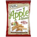 Sensible Portions Original Cinnamon Apple Straws, 6 Ounce -- 12 per case.