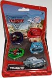 Produkt-Bild: Disney Pixar Cars2, farbige Radiergummi 4er Set mit Bildern