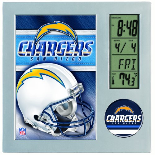 Wincraft San Diego Chargers Desk Clock
