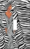 Zebra Wrap Switch Plate