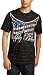Tapout Young Men's True American T-Shirt,Black,X-Large