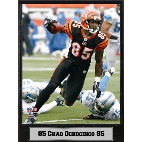 Cincinnati Bengals Chad Ochocinco 9X12 Plaque Case Pack 14