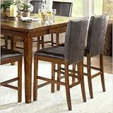 Davenport Counter Height Dining Chair in Tobacco [Set of 2]