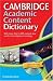 Book Cambridge Academic Content Dictionary Paperback with CD-ROM (Dictionary & CD Rom)