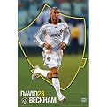 David Beckham Galaxy Poster - 24x36"