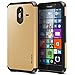Nokia Lumia 640 XL Case, Evocel® Dual Layer Armor Protector Case For Nokia Lumia 640 XL- Retail Packaging, Gold Medal