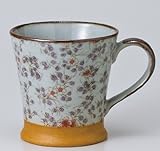 つる花反マグパープル　【マグカップ 美濃焼】