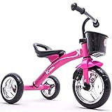 Kiddo Pink 3 Wheeler Smart Design Kids Child Children Trike Tricycle Ride-On Bike 2-5 Years New - Pink