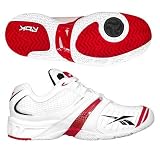 Reebok Men's KFS Pump Advantage Tennis Shoe (White / Red) Tennis Shoes, Available in Various Sizes