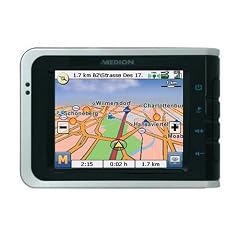 Medion GoPal PNA 515 M-II Mobiles PNA Navigationssystem 1GB SD Karte West Europa (Bluetooth und Freisprecheinrichtung)