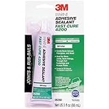 3M Marine Adhesive/Sealant Fast Cure 4200, 05260, White, 3 oz