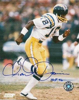 Autographed/Hand Signed Charlie Joiner 8x10 Photo - San Diego Chargers