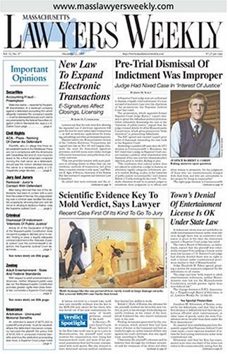 Massachusetts Lawyers Weekly