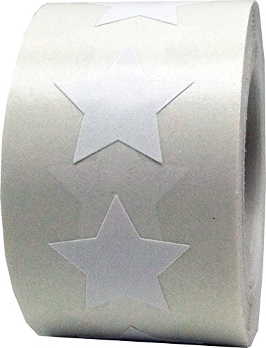 White Star Stickers - 3/4