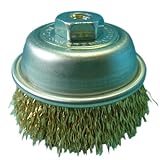 錦 ネジ付カップブラシ ワイヤー 75mm AN-075