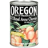 Oregon Royal Anne Cherries in Heavy Syrup, Pitted, 15-Ounce Cans (Pack of 8)