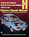 Book Haynes Chevrolet Sprint Geo & Chevrolet Metro 1985-2001 (Haynes Manuals)