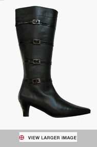 Jerry Extra Wide Calf Boot Black or Brown