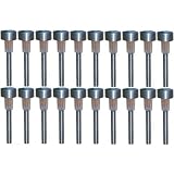 20 GARDEN SOLAR POWERED STAINLESS STEEL POST LIGHTS NEW