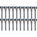 20 GARDEN SOLAR POWERED STAINLESS STEEL POST LIGHTS NEW