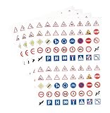 Majuscule-gommette Code / Route - Blister De 320 [Jouet]