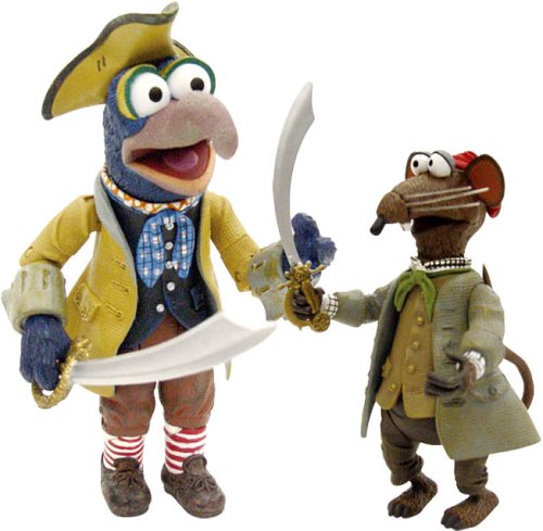 ���� Muppets - Exclusive Two Pack : Pirate Gonzo & Rizzo �������� ������� ���᡼�� �ե��� �����꡼ ���� ư�� �̿���