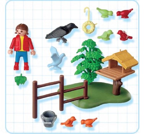Imagen 3 de Playmobil 4203 - Casita de Pájaros con Niño