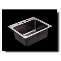 Moen Stainless Steel Drop-In Single Bowl Kitchen Sink 22338 by Moen