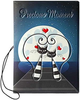 Cartoon 3D Passport Holders Travel Essential Passport Cover Case Card &amp; ID Holders (Cat)