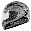 Vega Mach 1 Black Drakkar Graphic X-Large Full Face Helmet