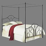 Contour Bed with Frame - Black