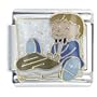 Boy Playing Piano Musical Italian Charms Bracelet Link