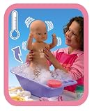 Enlarge toy image: Famosa - Huggy My Real Baby + Bath -  preschool activity for young kids