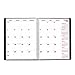 Brownline 2016 Monthly Planner, Academic 16 Months (Sept-Dec), Black, 11