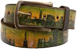 Leather Island Men's New York City Tribute Belt