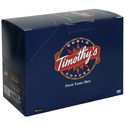 Timothy's World Coffee, Midnight Magic, Extra Bold for Keurig Brewers, 24-Count K-Cups (Pack of 2)