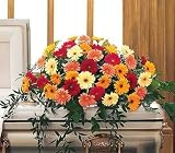 Teleflora's Uplifting Thoughts Casket Spray