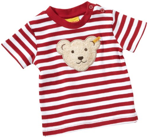 Steiff Unisex-Baby Hemd, gestreift 0006891, Gr. 74, Rot (2120) Preisvergleich