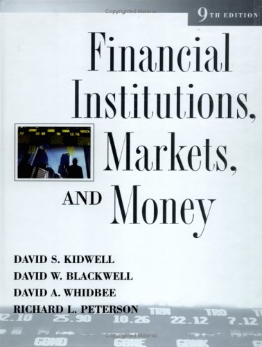 Financial Institutions, Markets, and Money
