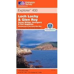 Loch Lochy and Glen Roy: Spean Bridge, Invergarry and Fort Augustus (Explorer Maps)