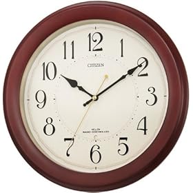 【クリックで詳細表示】CITIZEN (シチズン) 掛け時計 ネムリーナM03 電波時計 4MYA03-006