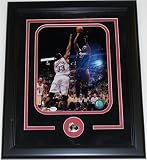 Shaq O'Neal Autographed Miami Heat 8x10 Action Photo ~ Custom Framed