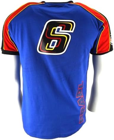Honda LCR Moto GP Stefan Bradl 6 Custom T-Shirt Blue Official New