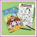 Farm Animal Activity Pads with Crayons (1 dz)