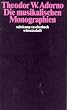 Die musikalischen Monographien (suhrkamp taschenbuch wissenschaft)