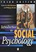 Introduction to Social Psychology: A European Perspective