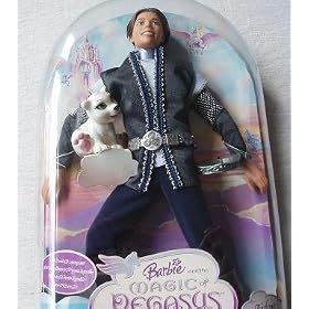 Barbie And The Magic Of Pegasus Aidan Doll - the box is in poor condition